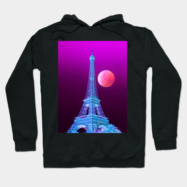 Eiffel Tower Hoodie by Visualsofmh